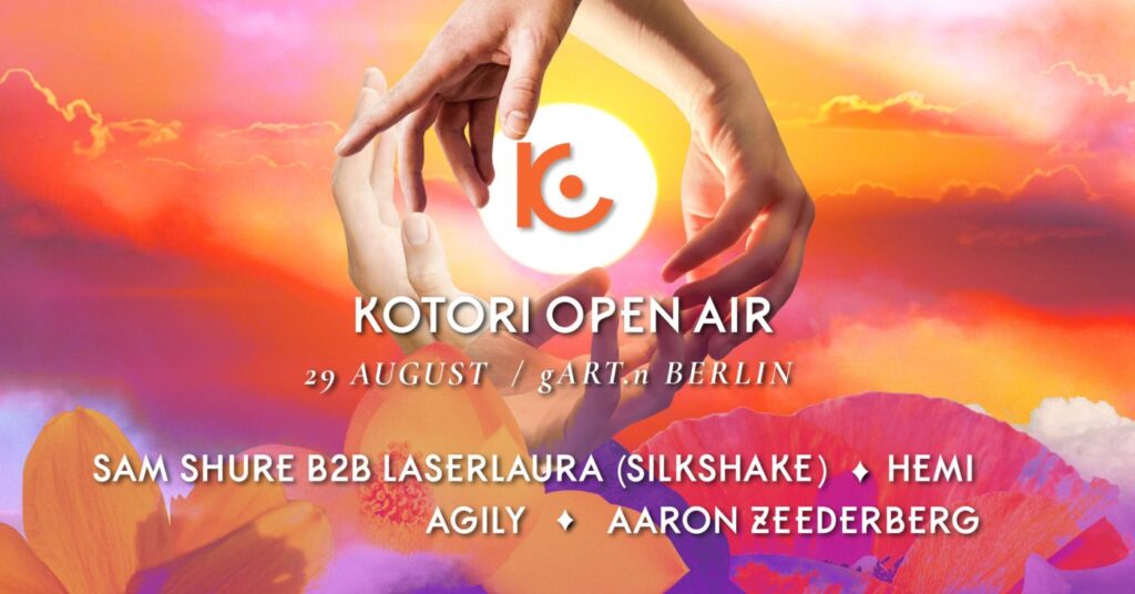 Kotori Open Air @ gART.n Berlin – Kotori event flyer