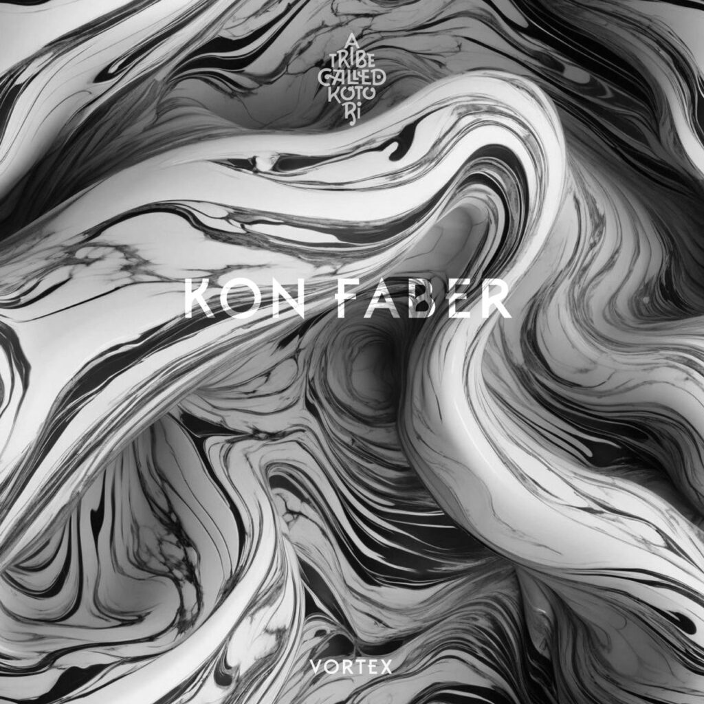 Cover artwork: Kon Faber – Vortex (ATCK046) on Kotori Music